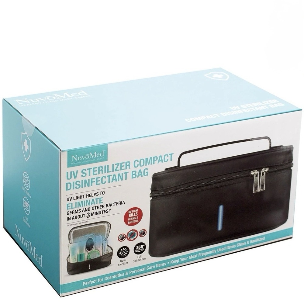 NuvoMed UV Sterilizer eliminates up‎ to 99% of germs and bacteria